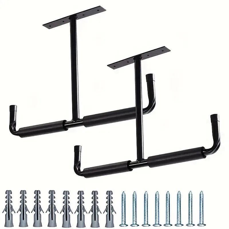 Heavy Duty Metal Garage Storage Hook Rack – Wall & Ceiling Garage Storage Hook PLUSH