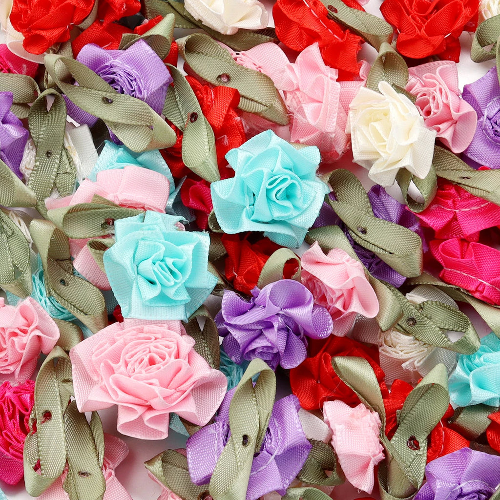 20pcs Colorful Carnation Fabric Flowers – DIY Crafts & Decor Artificial Fabric Flowers PLUSH