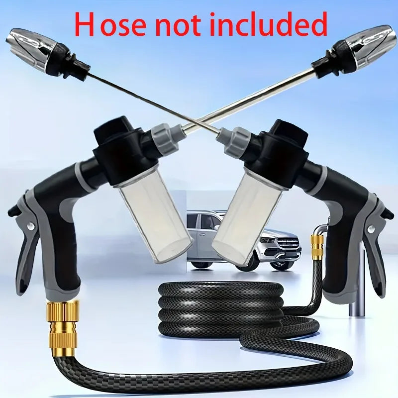 2-in-1 Dual Hose Portable Pressure Washer Kit – Car & Home Portable Pressure Washer PLUSH