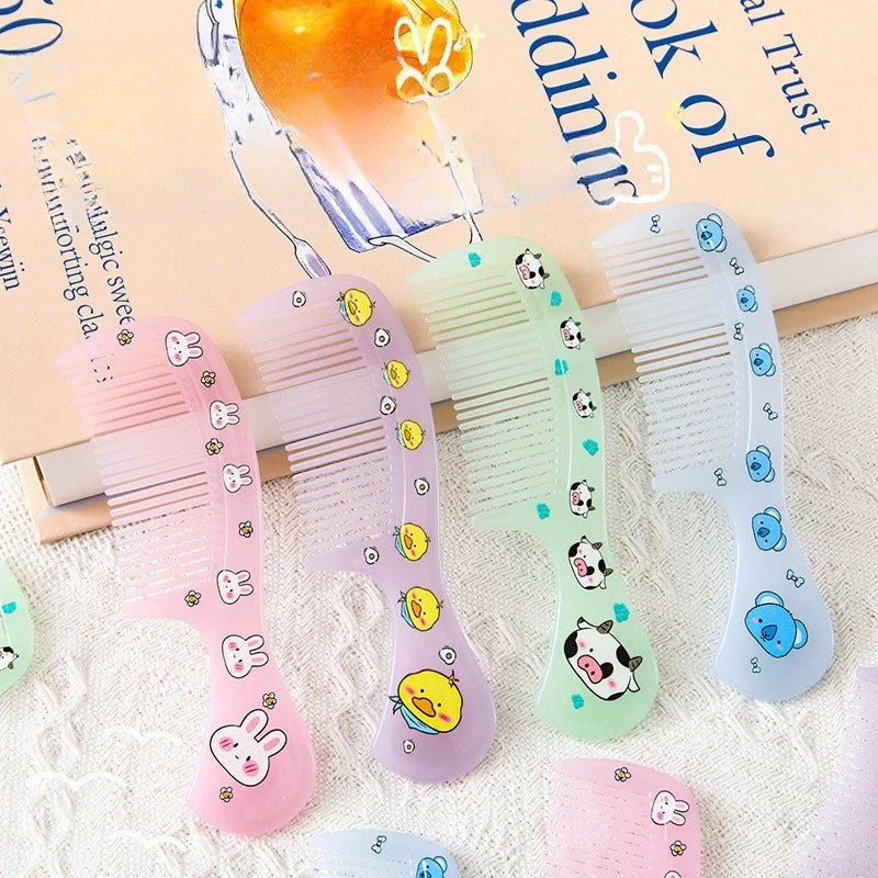 Mini Portable Anti-Static Travel Comb for Women, Girls & Kids Portable Hair Comb PLUSH