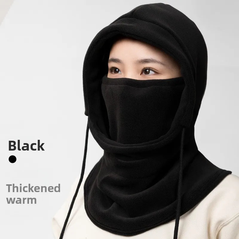 Windproof Fleece Balaclava with Neck Warmer – All Season Fleece Balaclava PLUSH