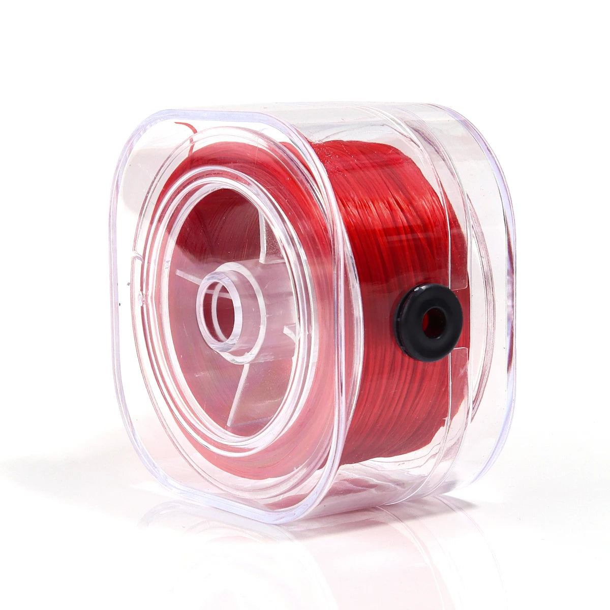 90m Flat Elastic Cord 0.8mm Stretch Thread – DIY Jewelry Making Elastic Beading Cord PLUSH red