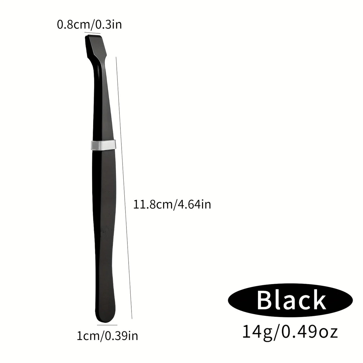 Ouriner Flat Tip Eyelash Tweezers – Precision Lash Extension Tool Eyelash Tweezers PLUSH