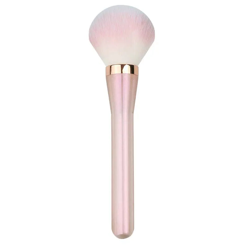 Iridescent Pink Makeup Brush – Powder, Blush & Highlighter Makeup Brush PLUSH