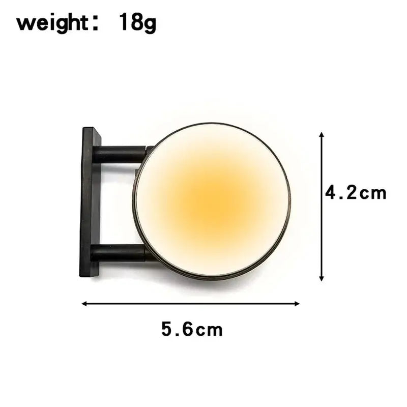 Dimmable LED Resin Light Sign Blank Fridge Magnet – DIY Decor LED Magnet Sign PLUSH C