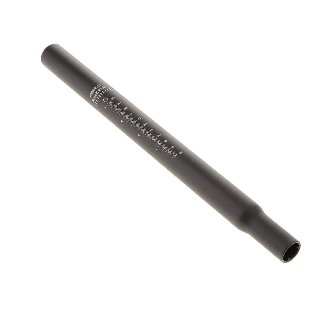 Aluminum MTB Suspension Seat Post 27.2mm Black – 350/450mm Bike Seat Post PLUSH