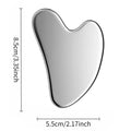 Stainless Steel Gua Sha Board – Face Sculpting Beauty Tool Gua Sha Beauty Tool PLUSH Thick Big