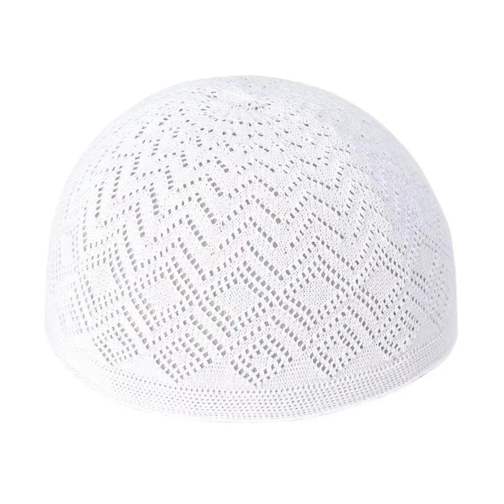 Men's Stretchy Knit Prayer Beanie Hat – Breathable & Soft Knit Prayer Hat PLUSH