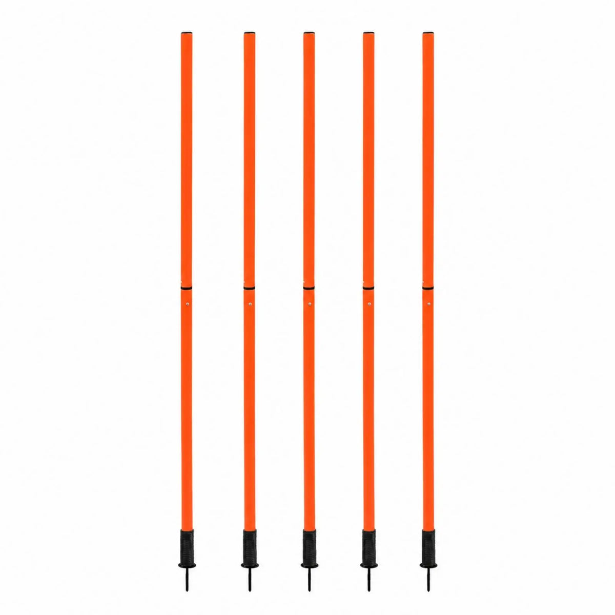 Training Flag Pole 1.5m Quick-Assembly with Connector Joint Sports Training Pole PLUSH