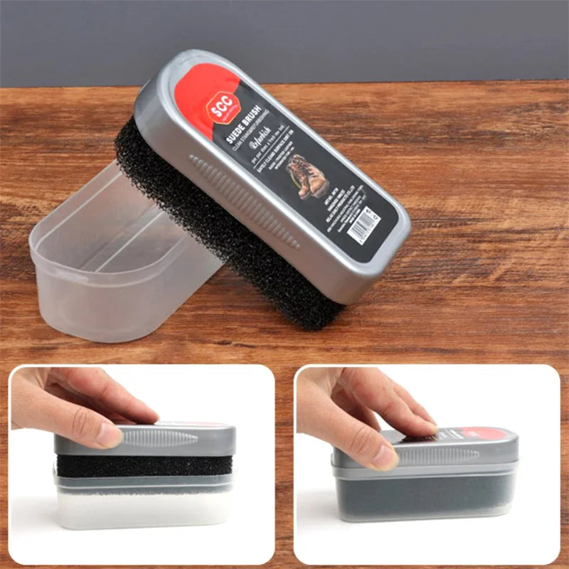 Suede Shoe Cleaning Brush – Sneakers, Boots & Leather Care Shoe Cleaning Brush PLUSH