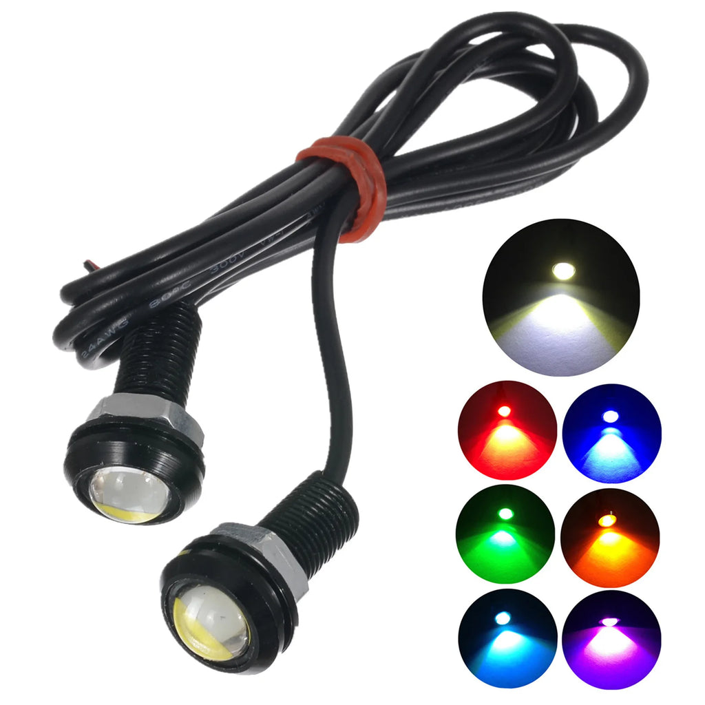 9W Double Layer LED Eagle Eye Light – Car & Motorcycle Lamp LED Vehicle Light PLUSH