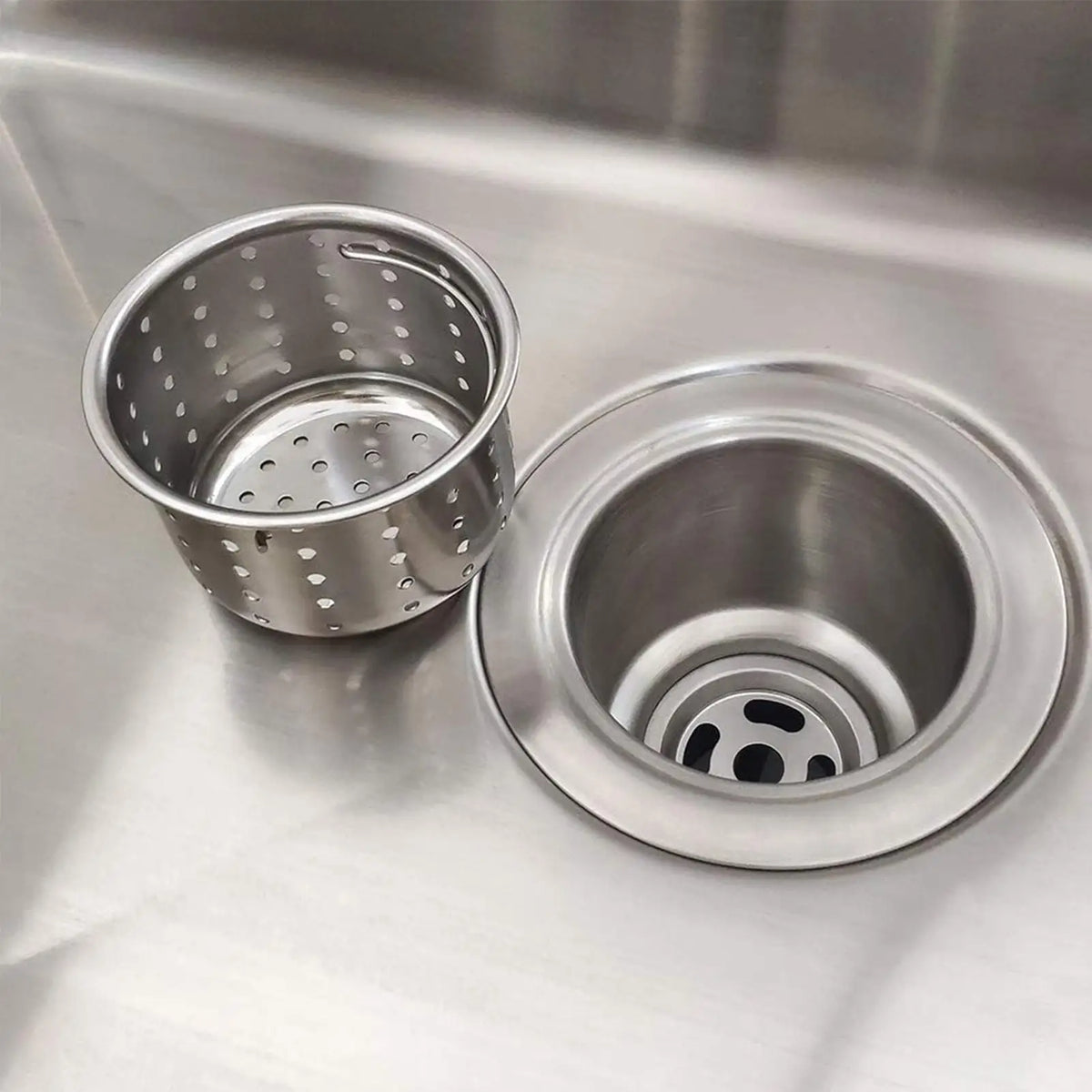 Stainless Steel Sink Drain Strainer & Hair Catcher Sink Drain Strainer PLUSH