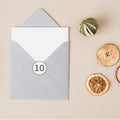 40pcs Round Number Stickers PVC Self-Adhesive Consecutive Labels Number Label Stickers PLUSH Default Title