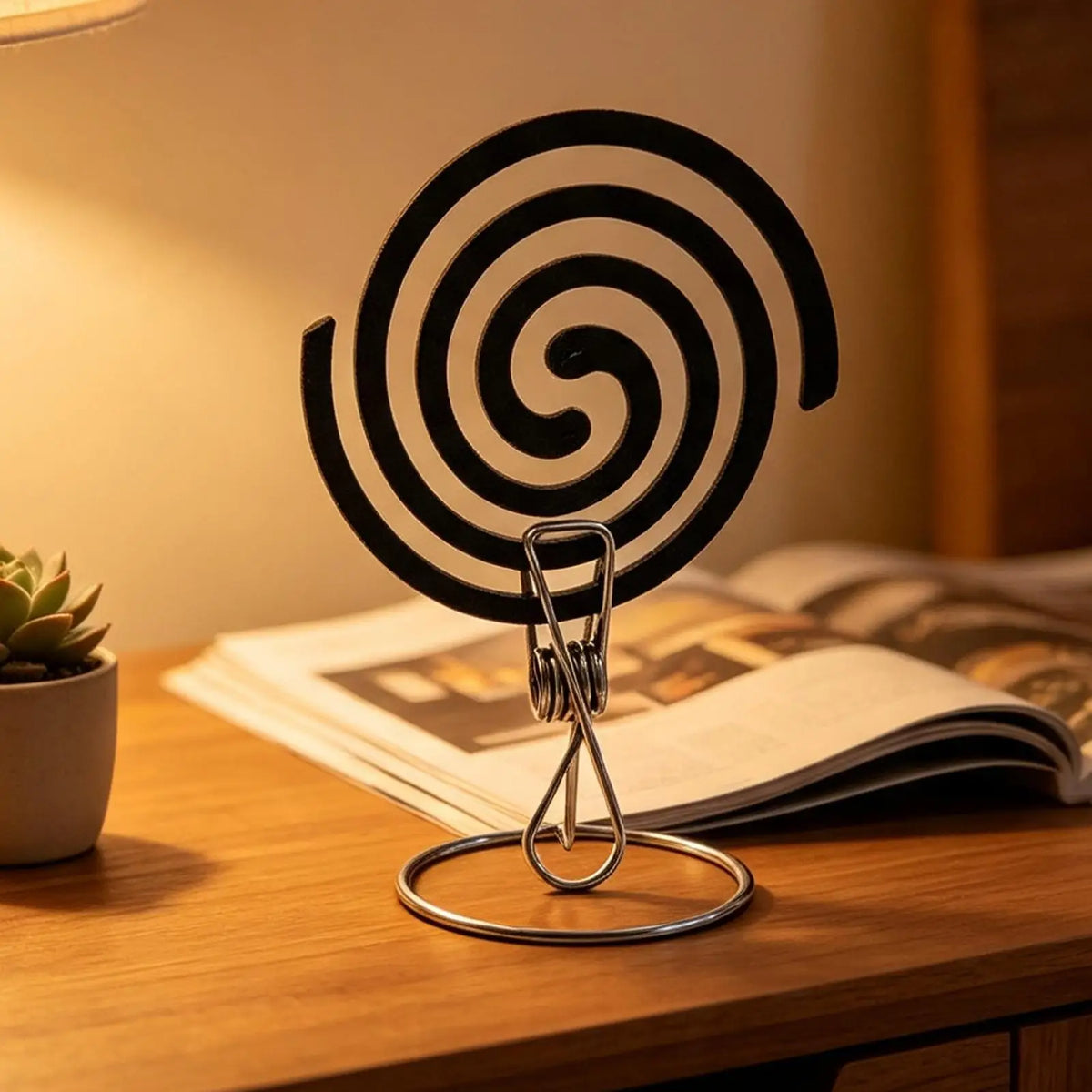 Stainless Steel Mosquito Coil Holder Clip – Camping & Outdoor Coil Holder Clip PLUSH