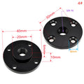 1/4" Thread Screw Nut Adapter – Tripod Mount for DSLR Cameras Tripod Mount Adapter PLUSH style 1