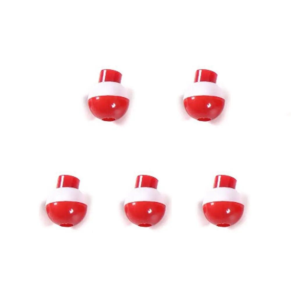 Red White Plastic Fishing Bobber Float Ball Set – 7 Sizes Fishing Bobber Set PLUSH 19mm-5pcs