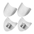 Stainless Steel Finger Guards for Cutting | 2 or 4 Pack Kitchen Finger Guard PLUSH 4Pcs