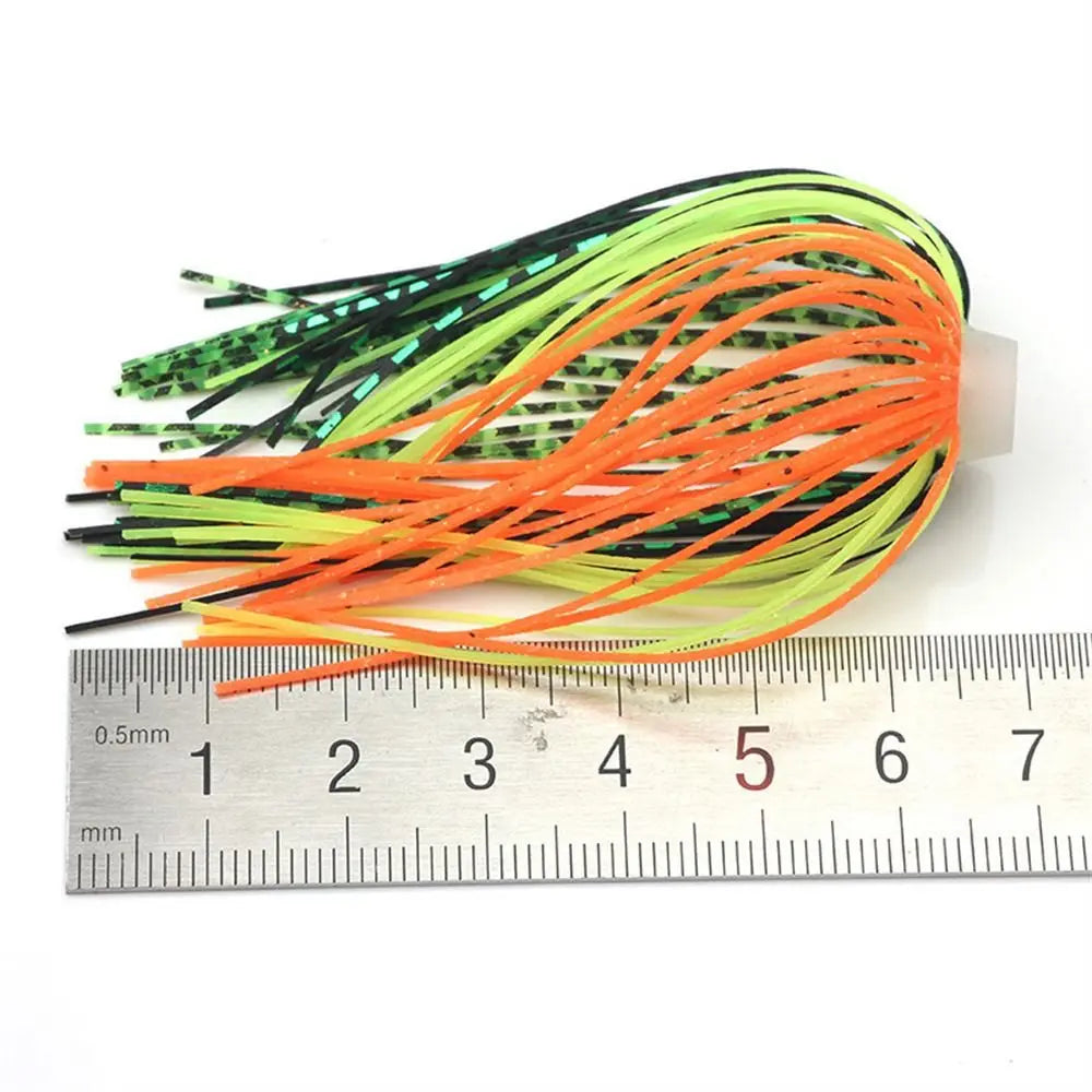 88-Strand Silicone Buzz Bait Skirts 64mm – Bass Jig Fishing Fishing Bait Skirts PLUSH