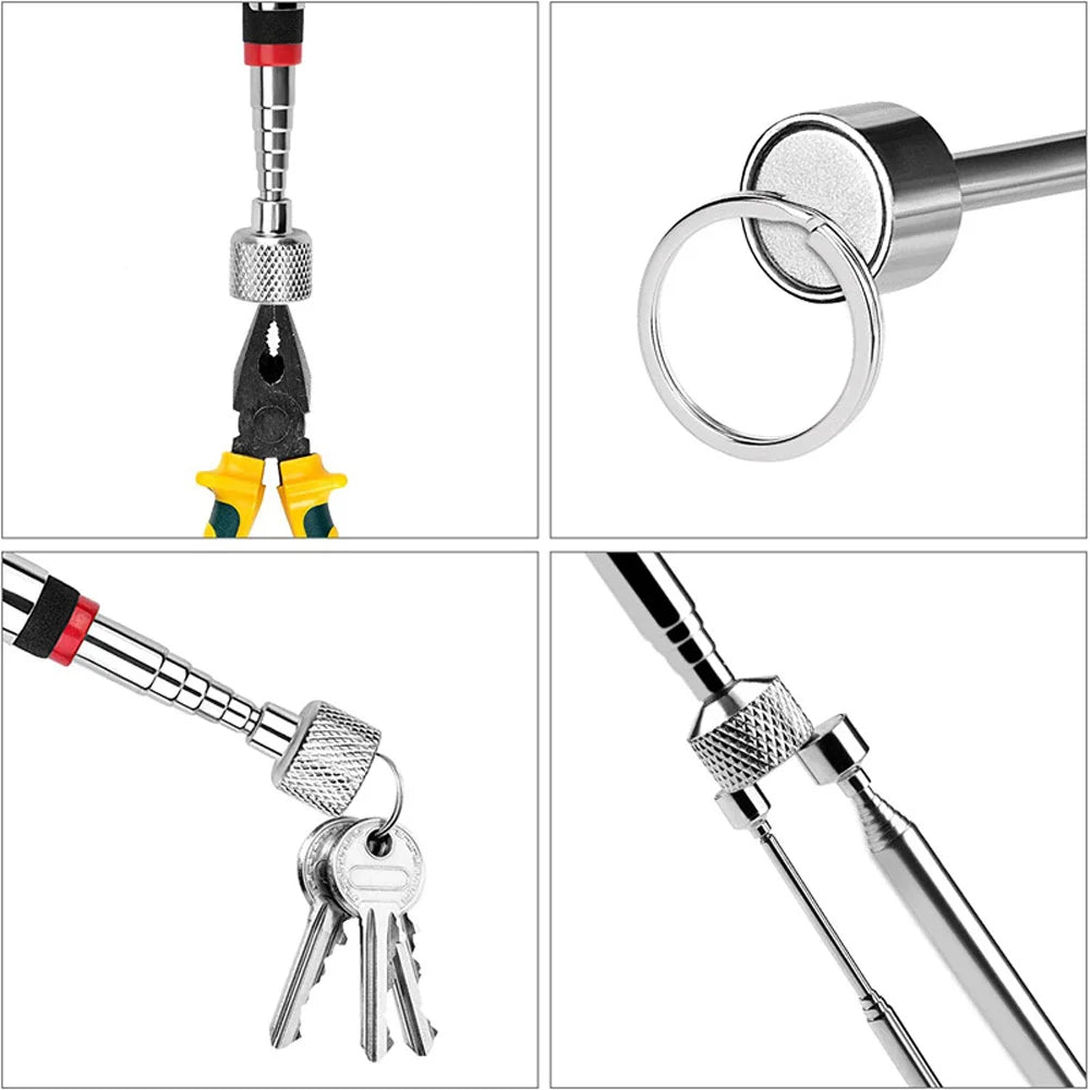 Telescopic Magnetic Pickup Tool – Extendable Magnet Pen Magnetic Pickup Tool PLUSH