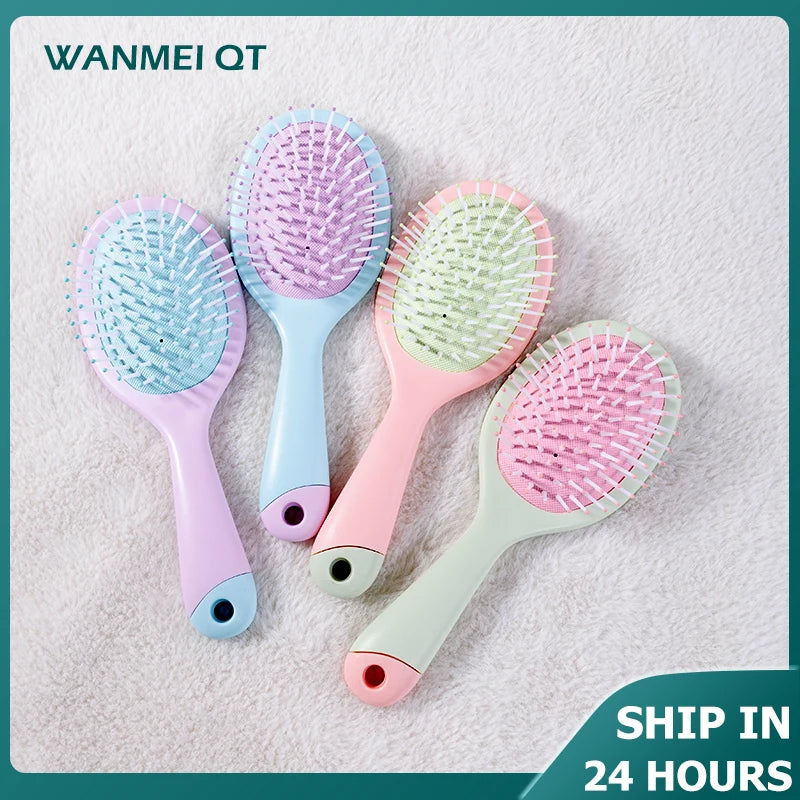 Candy Color Air Bag Comb – Anti-Static Massage Hair Brush Massage Hair Brush PLUSH