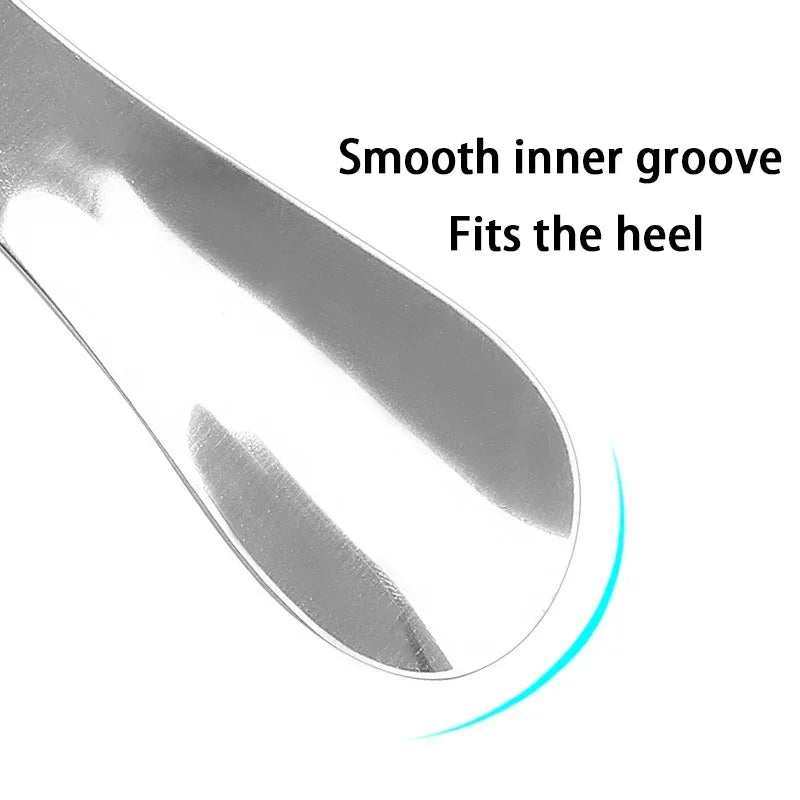 Retractable Long Handle Shoe Horn – Stainless Steel 31–65cm Long Handle Shoe Horn PLUSH