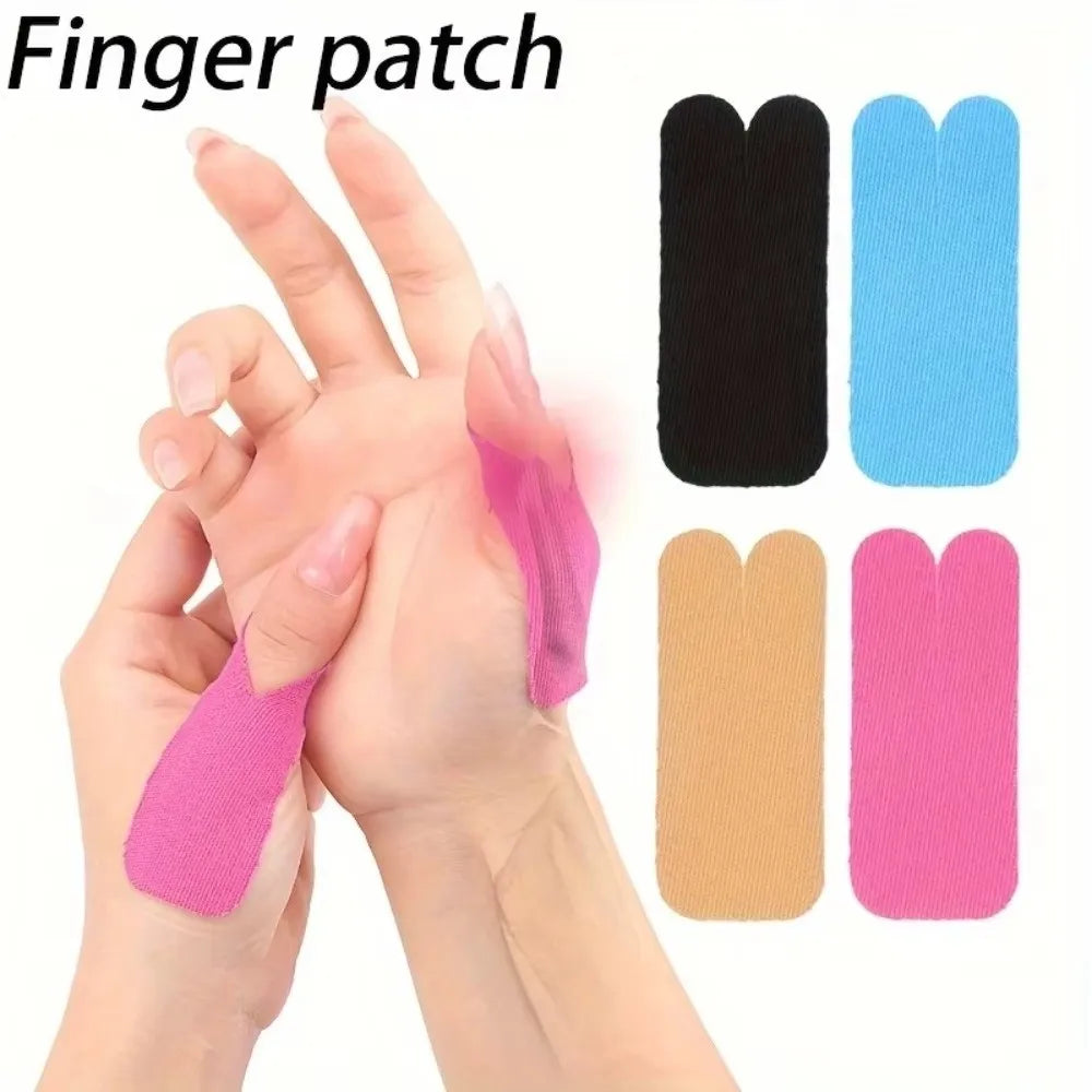 20pcs Elastic Kinesiology Tape Patches – Waterproof Cotton Sports Kinesiology Tape PLUSH