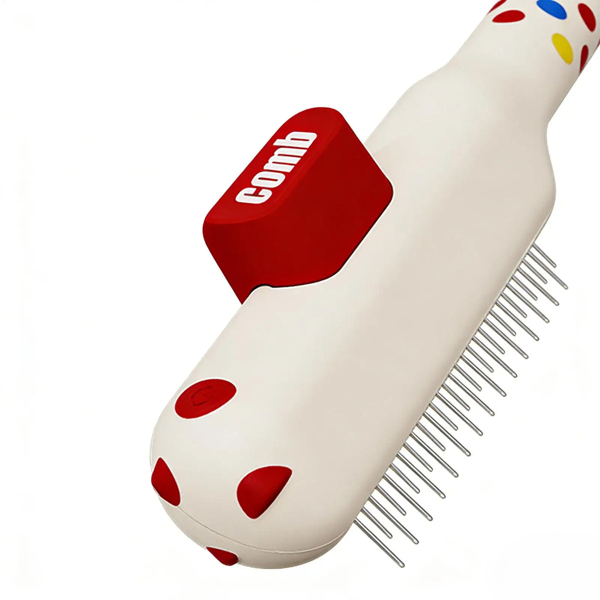 Self-Cleaning Slicker Brush – Pet Hair Removal Comb for Cats & Dogs Pet Grooming Brush PLUSH