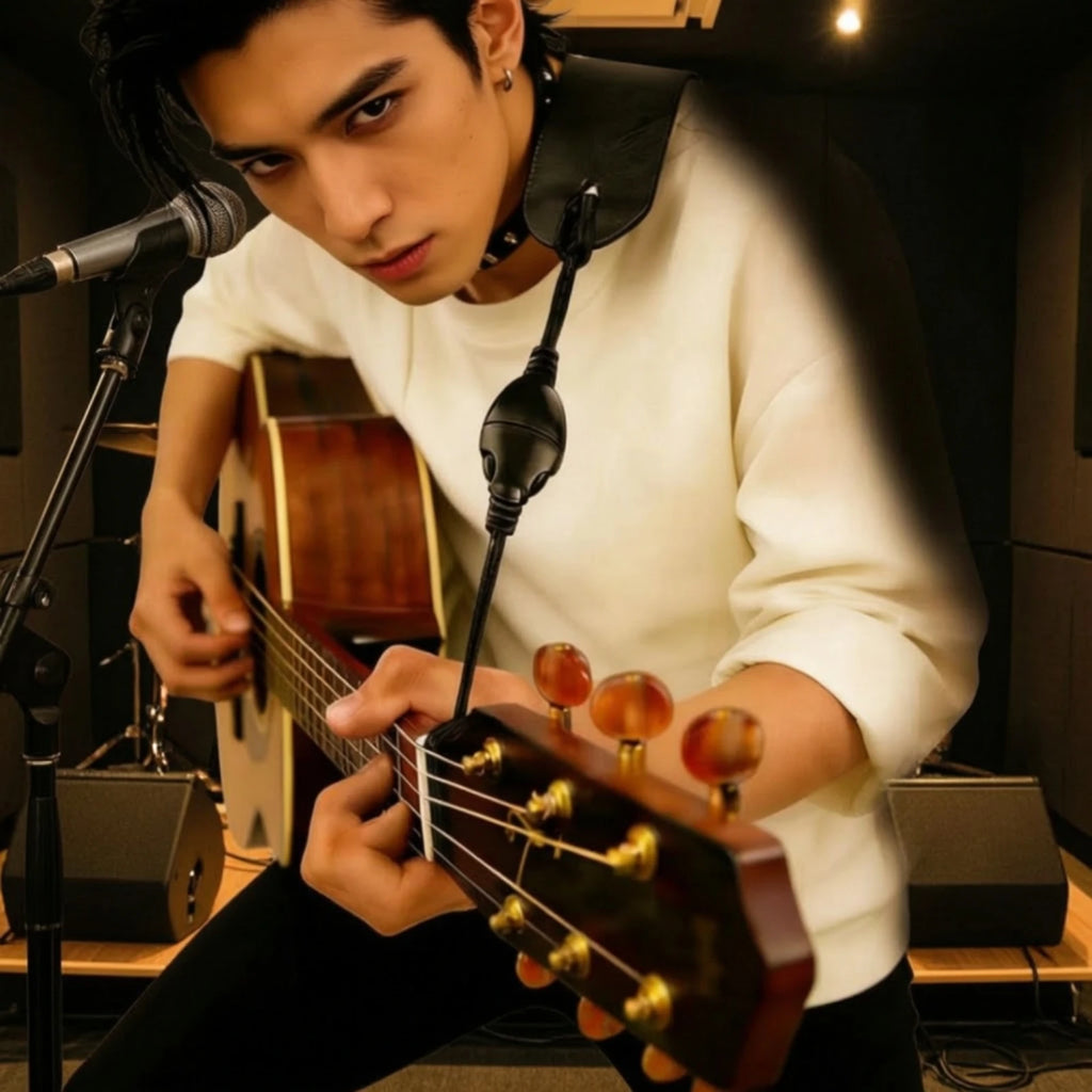 Guitar Strap Lock with Quick-Release | Secure & Easy Install Guitar Strap Lock PLUSH