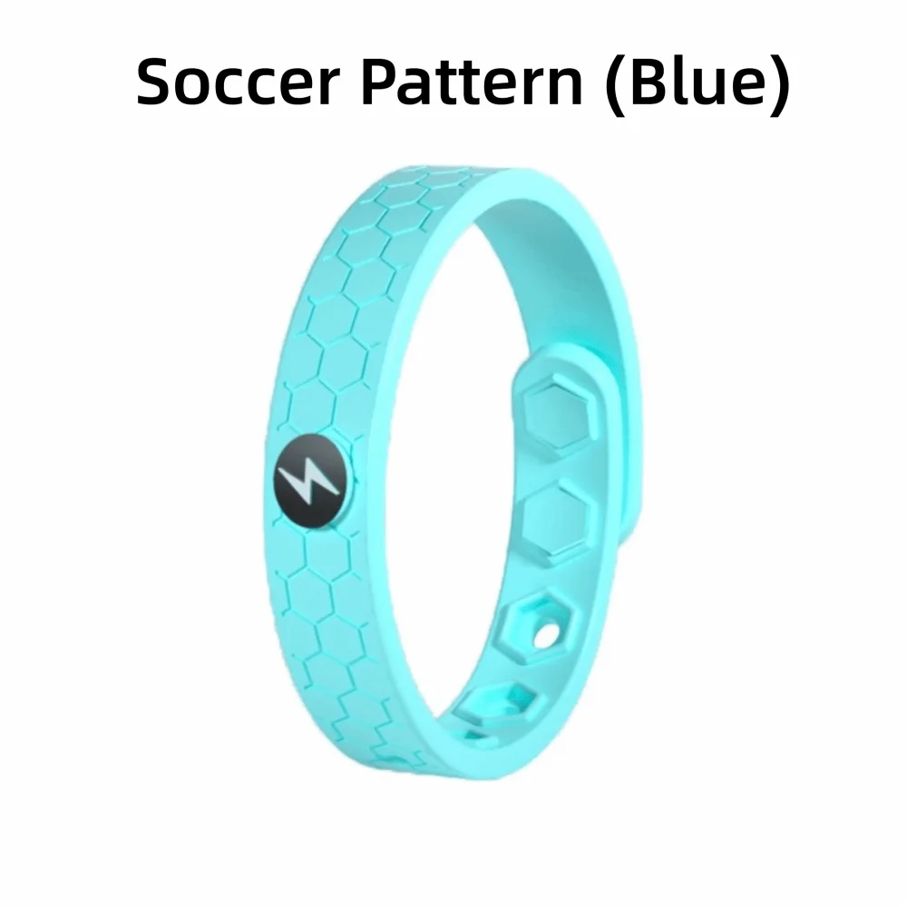 Antistatic Silicone Wrist Bracelet – Adjustable & Waterproof Antistatic Wrist Bracelet PLUSH Soccer Pattern 3