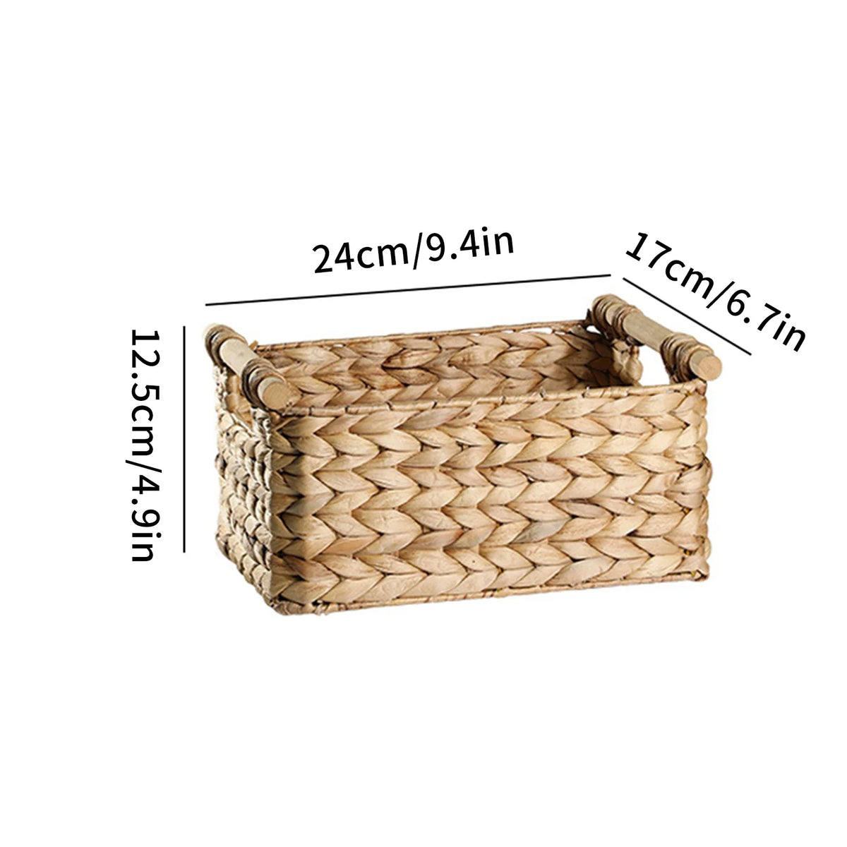 Woven Cucurbita Storage Basket with Handle – S/M/L Woven Storage Basket PLUSH storage basket S