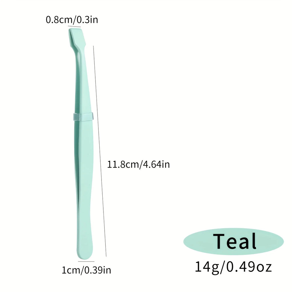 Ouriner Flat Tip Eyelash Tweezers – Precision Lash Extension Tool Eyelash Tweezers PLUSH