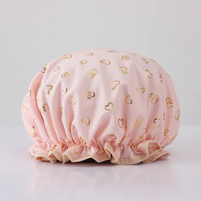 Fawn Shower Cap – Waterproof Bathing Cap for Women Shower Cap PLUSH