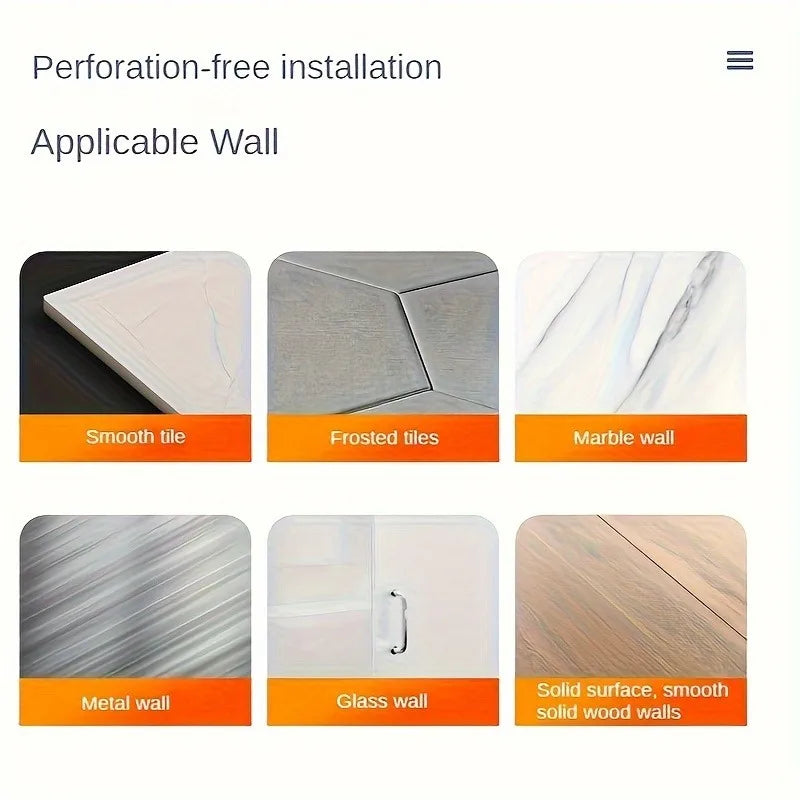 Stainless Steel Wall-Mounted Soap Dish with Drainage, Rust-Proof Wall-Mounted Soap Dish PLUSH