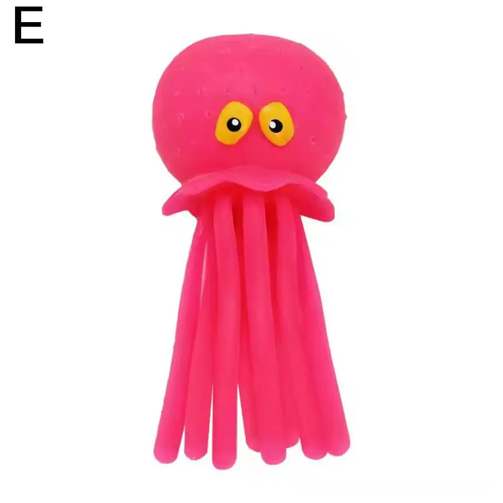 Octopus Water Squirt Bath Toy for Kids – Fun Squeeze Toy Kids Bath Toy PLUSH Pink