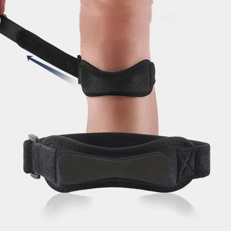 Adjustable Knee Strap Support Brace for Running & Sports Knee Support Strap PLUSH
