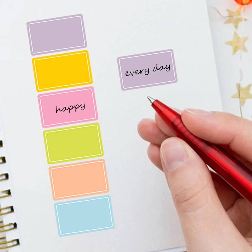 500pcs Waterproof Color-Coded Self-Adhesive Label Stickers Label Stickers PLUSH