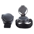 360° Rotatable Wrist Strap Bicycle Rearview Mirror Bicycle Rearview Mirror PLUSH Black