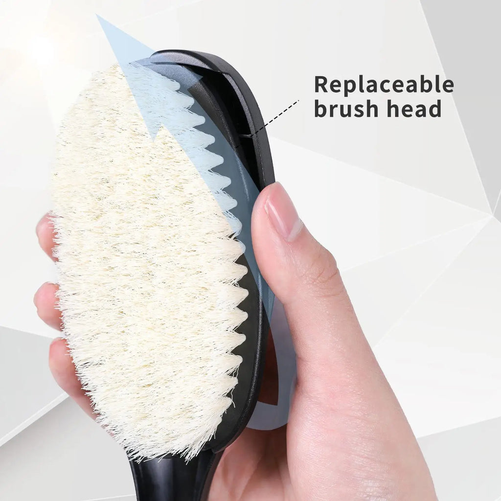 Foldable Long Handle Back Scrubber & Bath Brush for Shower Back Scrubber Brush PLUSH