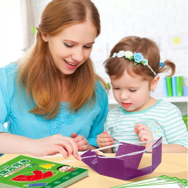 Montessori 3D Geometry Tracing Workbook – Kids Math Learning Educational Workbook PLUSH