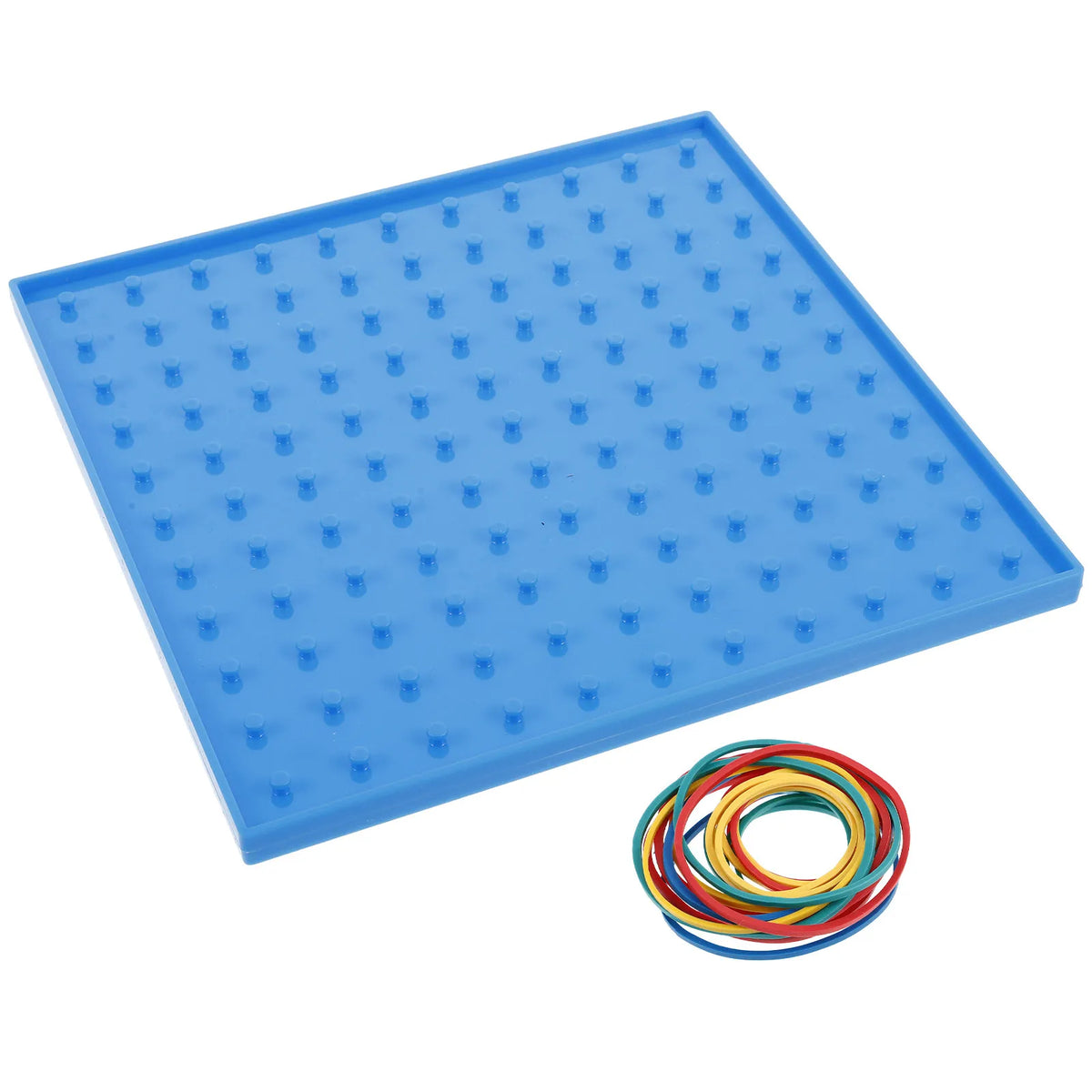 Double-Sided Educational Geoboard – Math & Pattern Peg Board Educational Math Board PLUSH