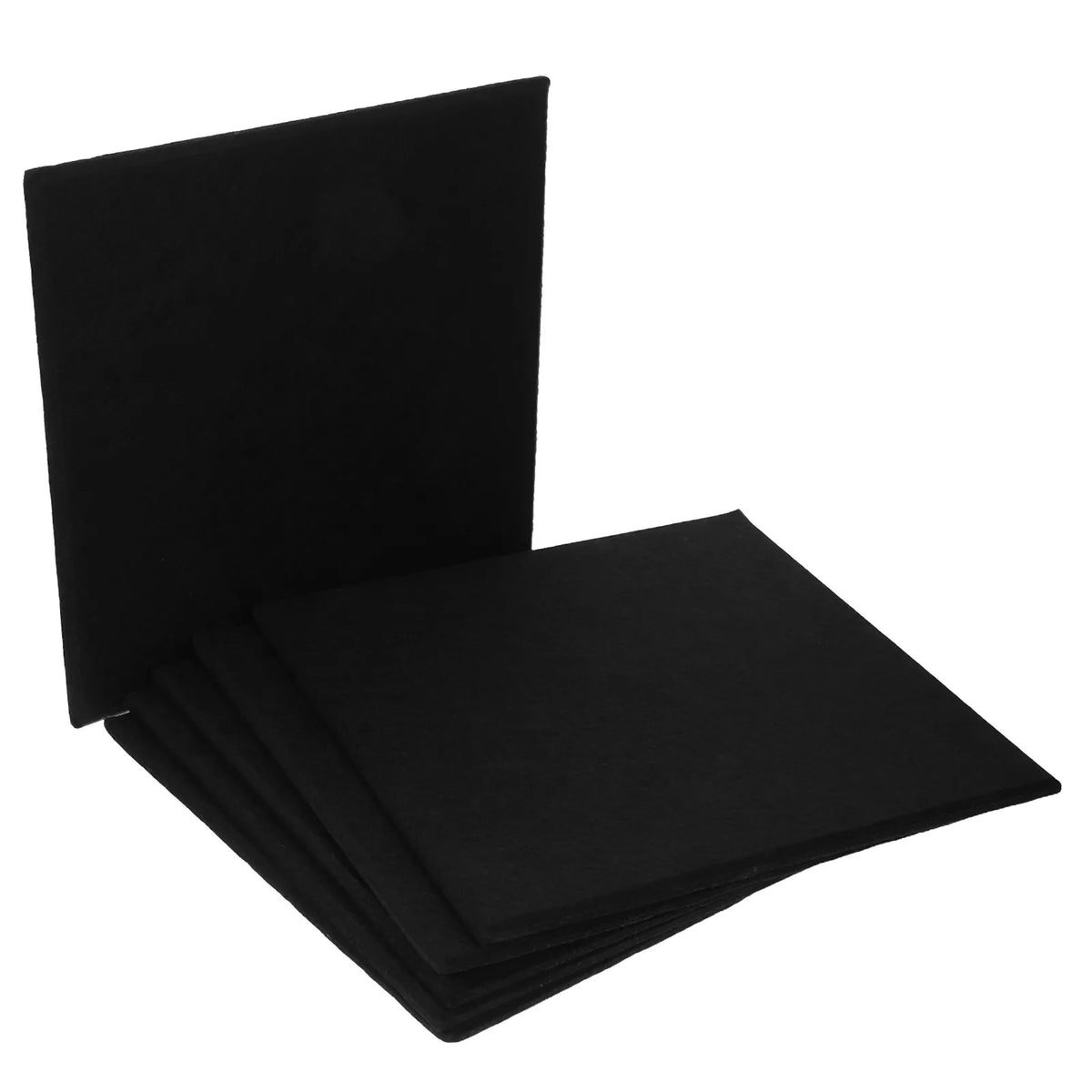 6-Pack Self-Adhesive Felt Wall Tiles – Peel & Stick Panels Felt Wall Tiles PLUSH