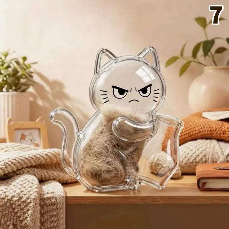 Cat Hair Keepsake Capsule Fridge Magnet – Pet Fur Collector Pet Keepsake Magnet PLUSH 7