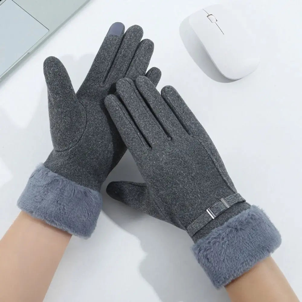 Women's Winter Touchscreen Gloves – Warm Windproof Mittens Winter Touchscreen Gloves PLUSH