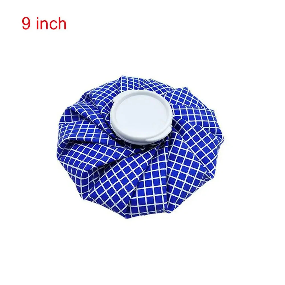 Reusable Ice & Hot Compress Bag 6/9/11 Inch | Cold Therapy Pack Cold Hot Therapy Bag PLUSH Blue 9 inch