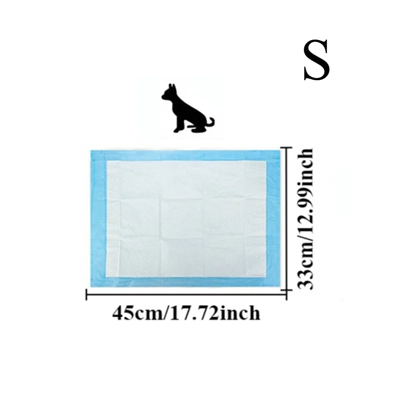 Pet Pee Pads for Dogs & Cats – Super Absorbent Training Mats Pet Training Pads PLUSH S-20PCS