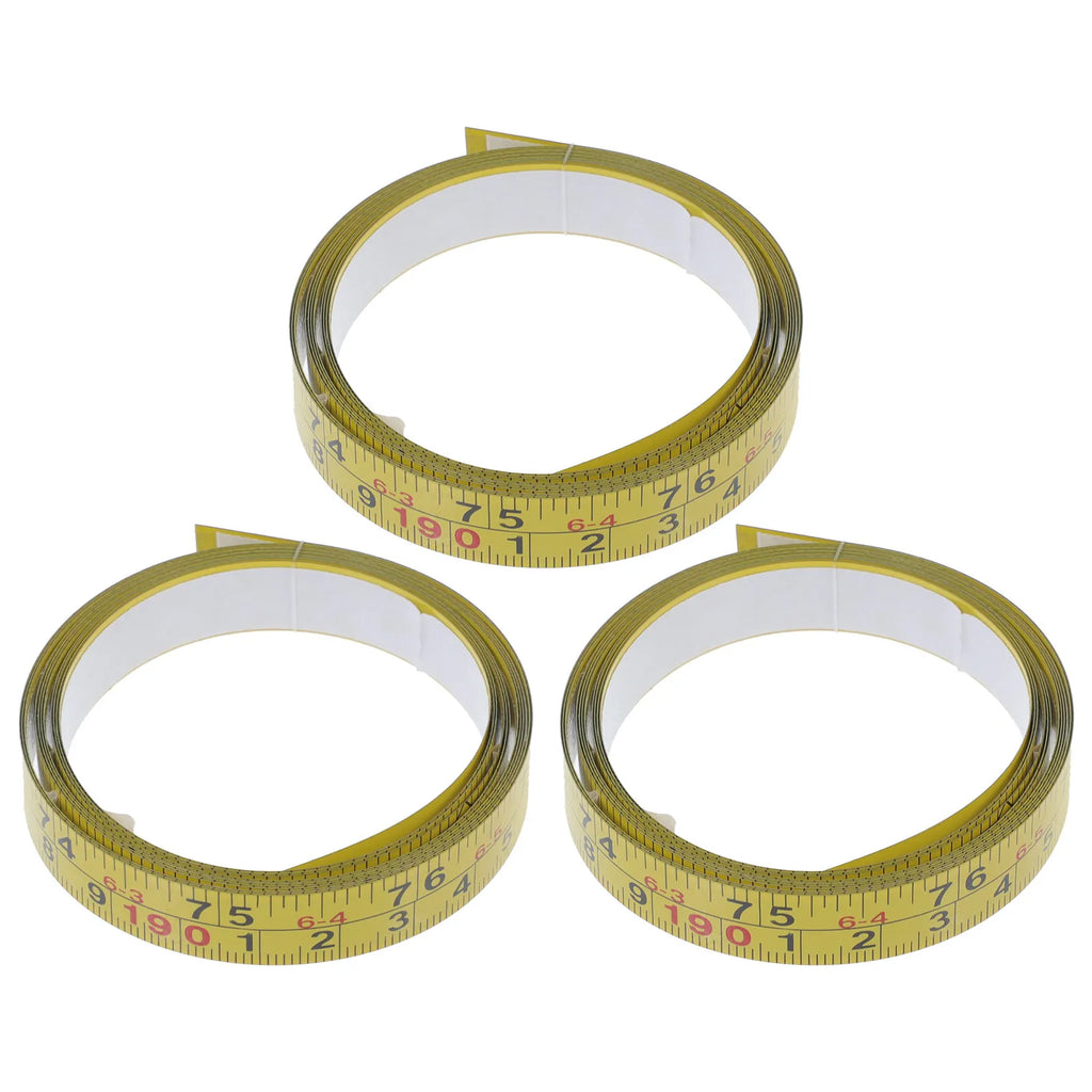 Self-Adhesive Steel Measuring Tape – Metric & Imperial 200cm Adhesive Measuring Tape PLUSH