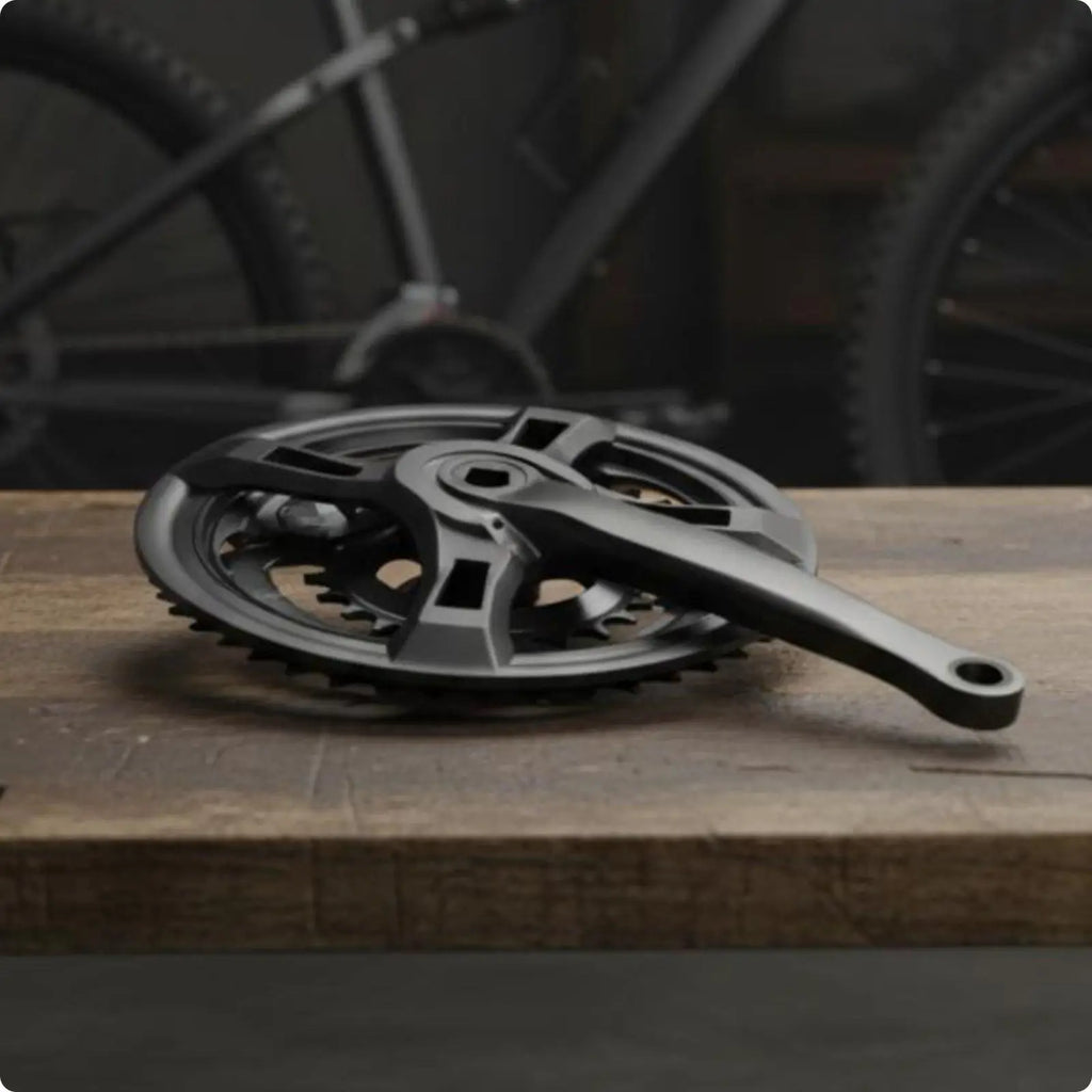 Square Hole Bicycle Crank Arm Set 42T – Mountain & Road Bike Bicycle Crankset PLUSH