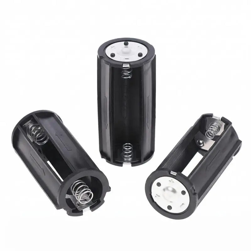 3×AA to D-Size Battery Adapter – Series 4.5V Converter Battery Size Adapter PLUSH