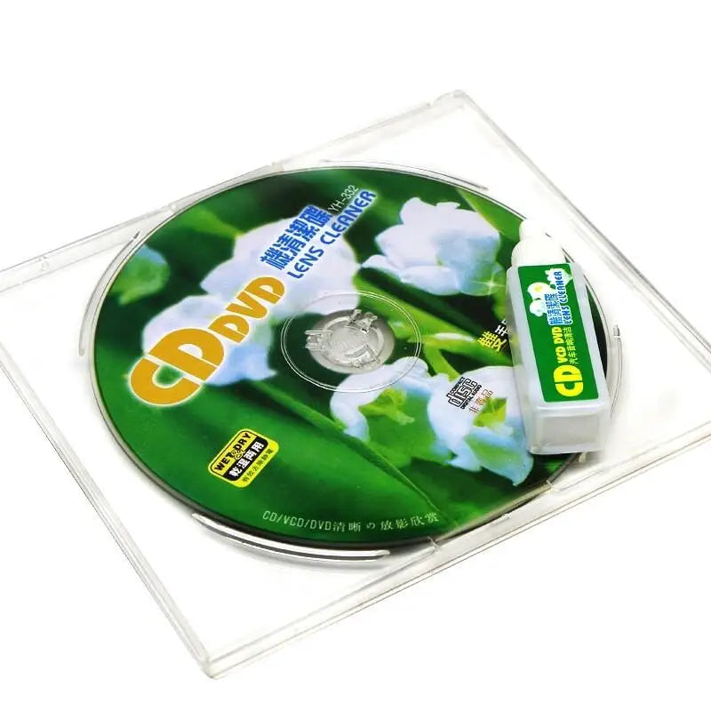 CD DVD VCD Player Lens Cleaner Kit – Clear Sound & Picture Lens Cleaner Kit PLUSH