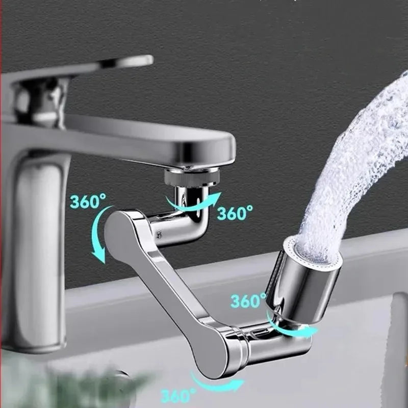 1080° Swivel Faucet Aerator Extender – Kitchen & Bathroom Faucet Aerator Extender PLUSH
